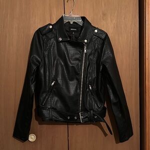 Moto Leather Jacket. Size Small. Brand New.